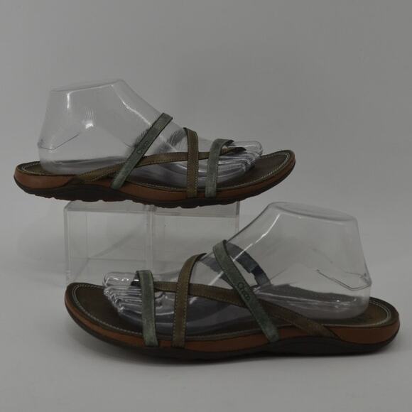 Chacos Cordova Womens Size 10 Leather Strappy Sandals Brown - Picture 6 of 14